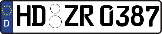HD-ZR0387