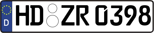 HD-ZR0398
