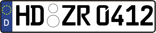 HD-ZR0412