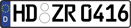HD-ZR0416