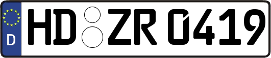 HD-ZR0419