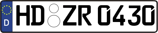 HD-ZR0430