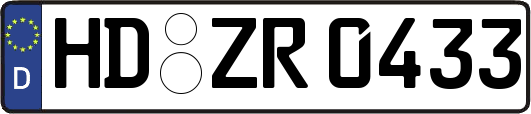 HD-ZR0433