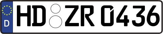 HD-ZR0436