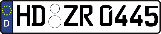 HD-ZR0445