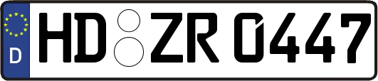 HD-ZR0447