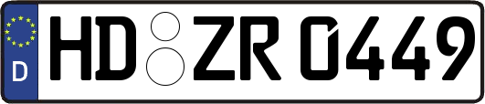 HD-ZR0449