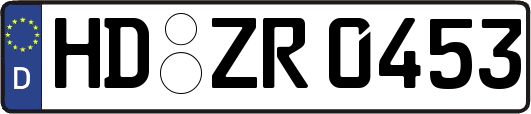 HD-ZR0453