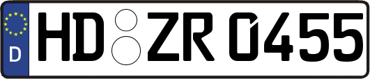 HD-ZR0455