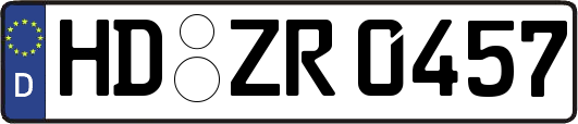 HD-ZR0457
