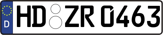 HD-ZR0463