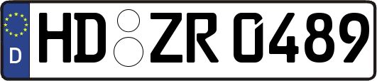 HD-ZR0489
