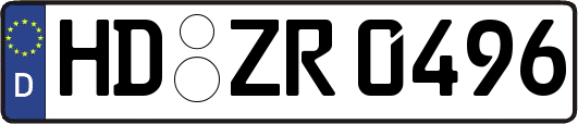 HD-ZR0496
