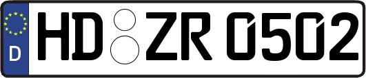HD-ZR0502