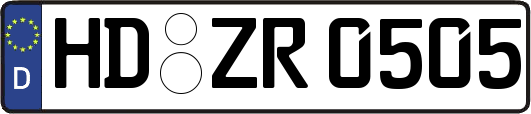 HD-ZR0505