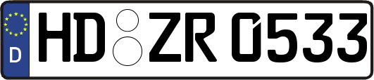 HD-ZR0533