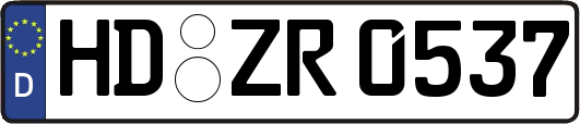 HD-ZR0537
