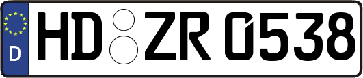 HD-ZR0538