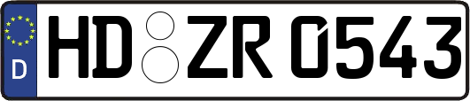 HD-ZR0543