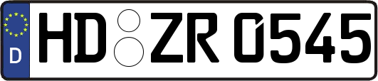 HD-ZR0545
