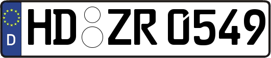 HD-ZR0549