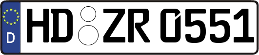 HD-ZR0551