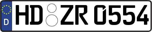 HD-ZR0554