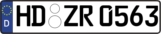 HD-ZR0563