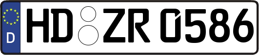 HD-ZR0586