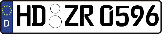 HD-ZR0596