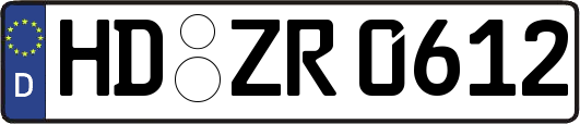 HD-ZR0612