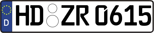 HD-ZR0615
