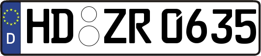 HD-ZR0635