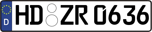 HD-ZR0636