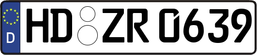 HD-ZR0639