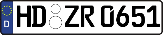HD-ZR0651
