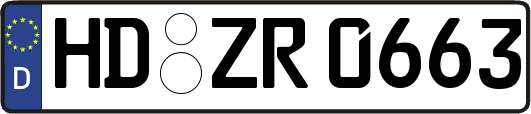 HD-ZR0663
