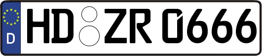 HD-ZR0666