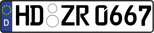 HD-ZR0667