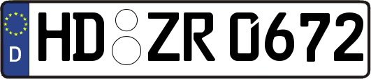 HD-ZR0672