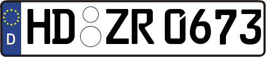 HD-ZR0673