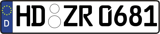 HD-ZR0681