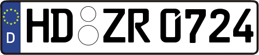 HD-ZR0724