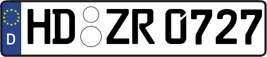 HD-ZR0727