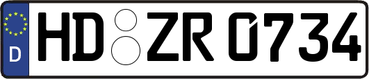 HD-ZR0734