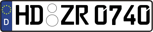 HD-ZR0740