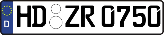 HD-ZR0750