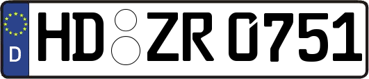 HD-ZR0751