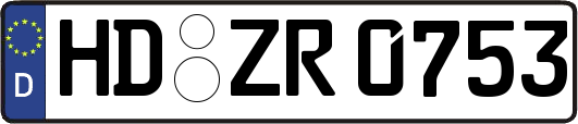 HD-ZR0753