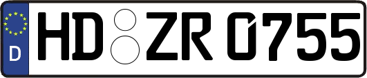 HD-ZR0755